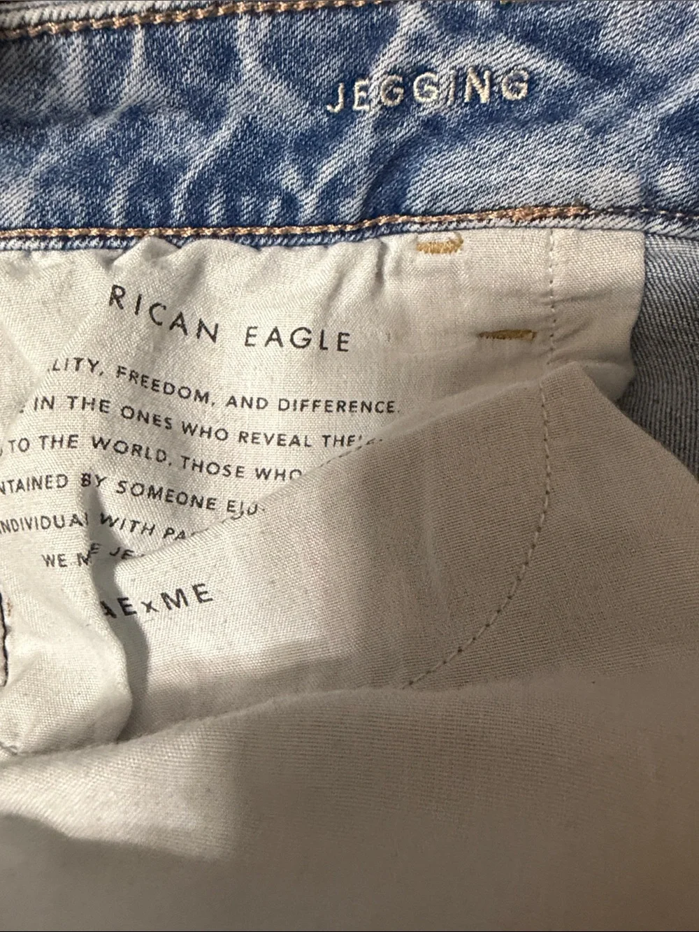 American Eagle Outfitters Light Blue Denim Jeans (Next Level Stretch)